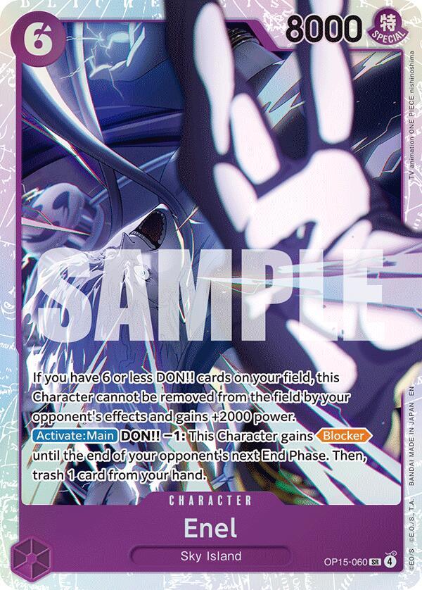 Enel (OP15-060) - One Piece Card Game