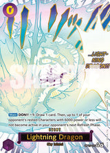 Lightning Dragon (Alternate Art) - One Piece Card Game