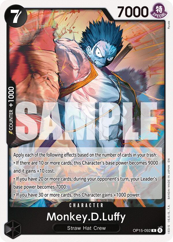 Monkey.D.Luffy (OP15-092) - One Piece Card Game