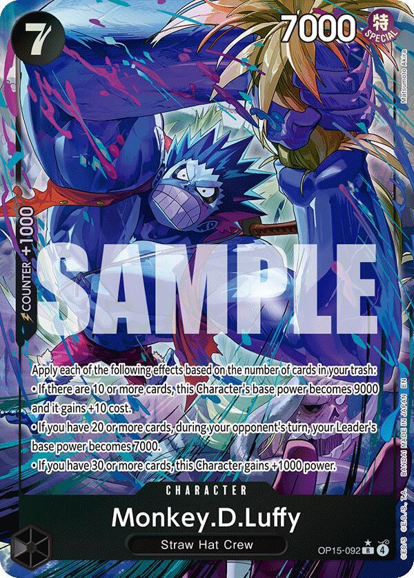 Monkey.D.Luffy (OP15-092) (Alternate Art) - One Piece Card Game
