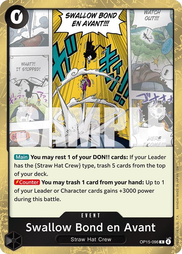 Swallow Bond en Avant - One Piece Card Game