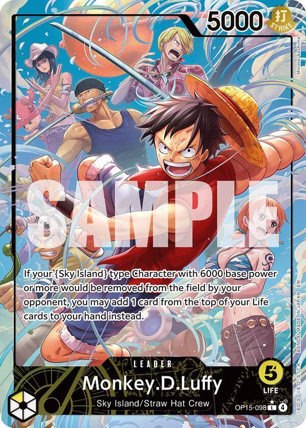 Monkey.D.Luffy (OP15-098) (Alternate Art) - One Piece Card Game