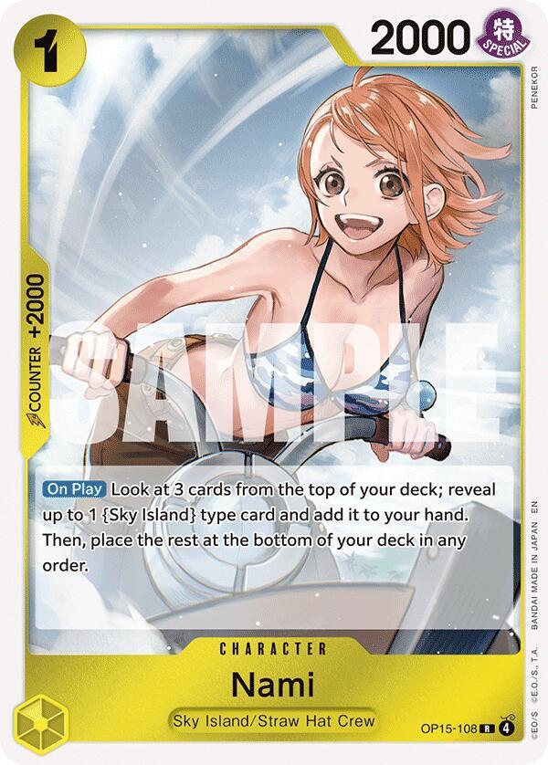 Nami (OP15-108) - One Piece Card Game