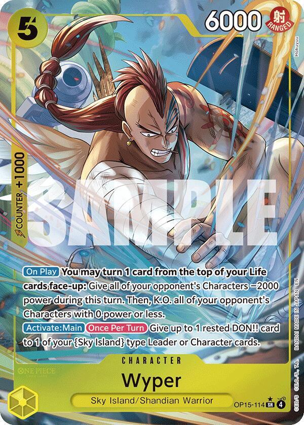 Wyper (Alternate Art) - One Piece Card Game