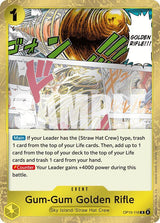 Gum-Gum Golden Rifle - One Piece Card Game