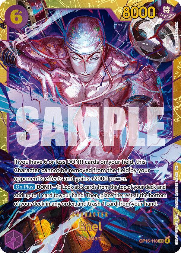 Enel (OP15-118) - One Piece Card Game