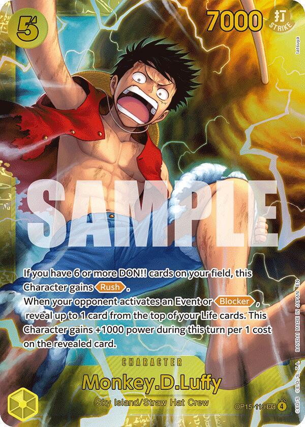Monkey.D.Luffy (OP15-119) - One Piece Card Game
