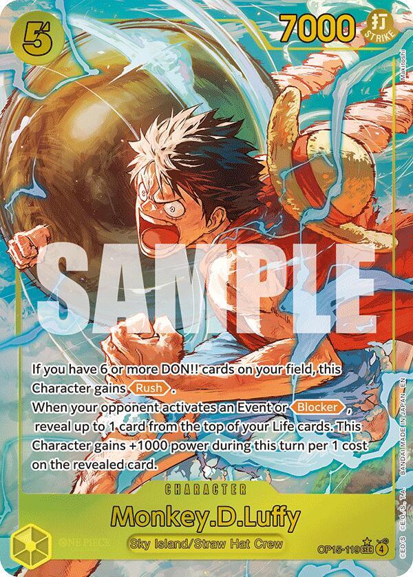 Monkey.D.Luffy (OP15-119) (Alternate Art) - One Piece Card Game