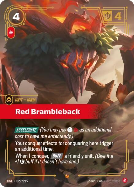 Red Brambleback - Riftbound: League of Legends TCG