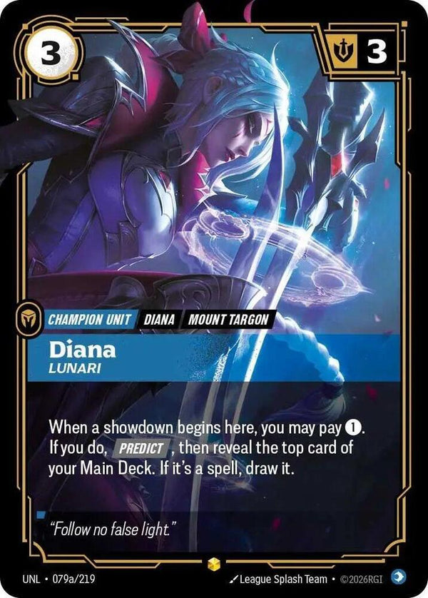 Diana, Lunari (Alternate Art) - Riftbound: League of Legends TCG