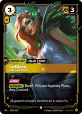 LeBlanc - Fragmented (Alternate Art) - Riftbound: League of Legends TCG