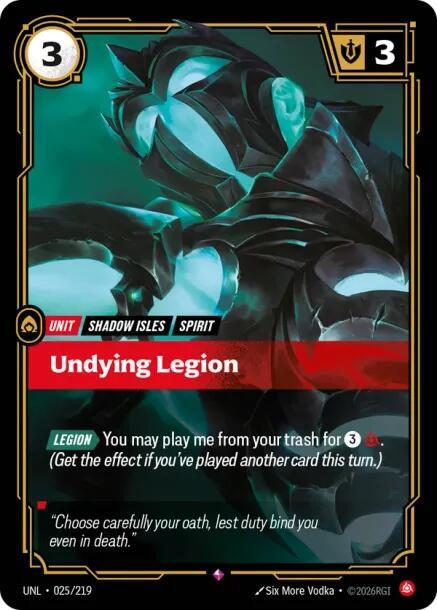 Undying Legion - Riftbound: League of Legends TCG