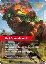 Red Brambleback (Alternate Art) - Riftbound: League of Legends TCG