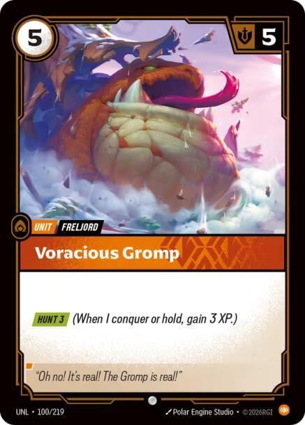 Voracious Gromp - Riftbound: League of Legends TCG