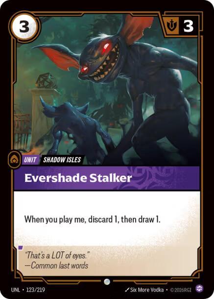 Evershade Stalker - Riftbound: League of Legends TCG