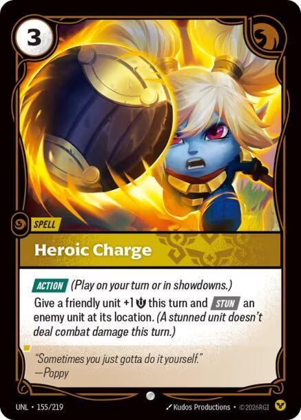Heroic Charge - Riftbound: League of Legends TCG