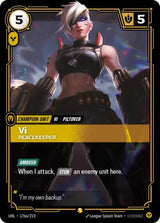 Vi - Peacekeeper (Alternate Art) - Riftbound: League of Legends TCG
