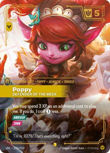 Poppy - Defender of the Meek (Alternate Art) - Riftbound: League of Legends TCG
