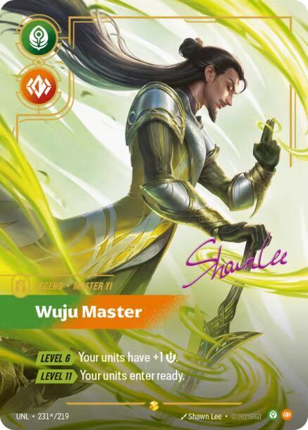 Master Yi - Wuju Master (Signature) - Riftbound: League of Legends TCG