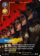 LeBlanc - Deceiver (Overnumbered) - Riftbound: League of Legends TCG