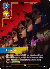 LeBlanc - Deceiver (Signature) - Riftbound: League of Legends TCG