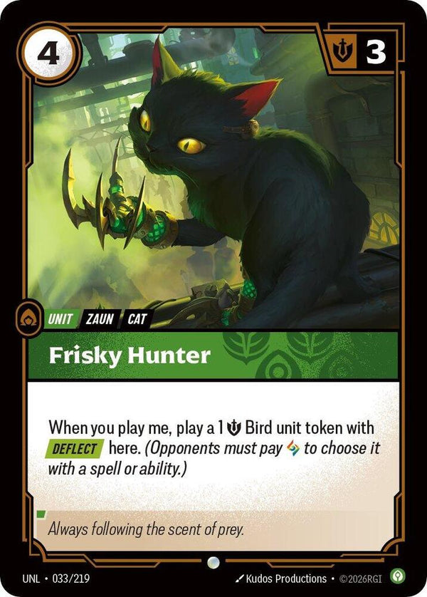 Frisky Hunter - Riftbound: League of Legends TCG