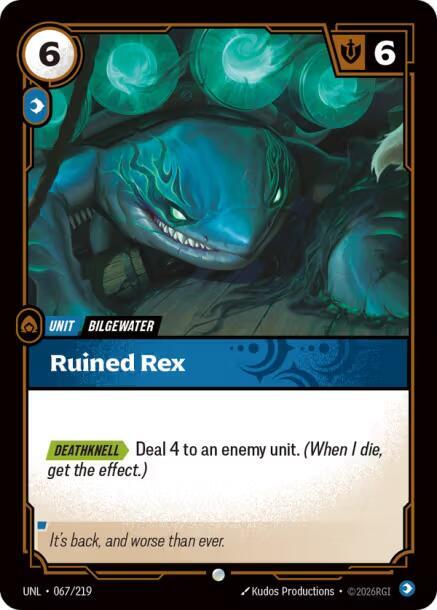 Ruined Rex - Riftbound: League of Legends TCG