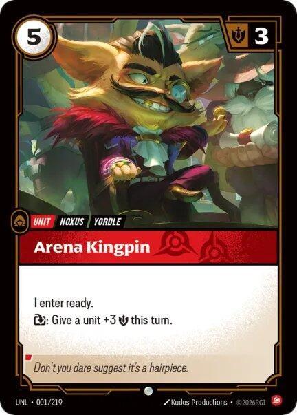 Arena Kingpin - Riftbound: League of Legends TCG