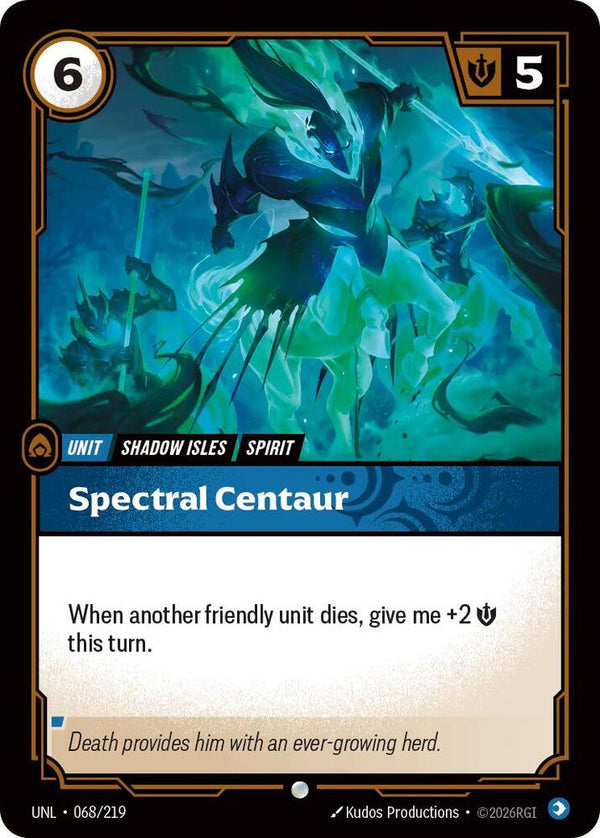 Spectral Centaur - Riftbound: League of Legends TCG