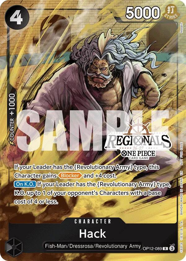Hack (Regional Participation Pack 2026 Vol.1) - One Piece Card Game