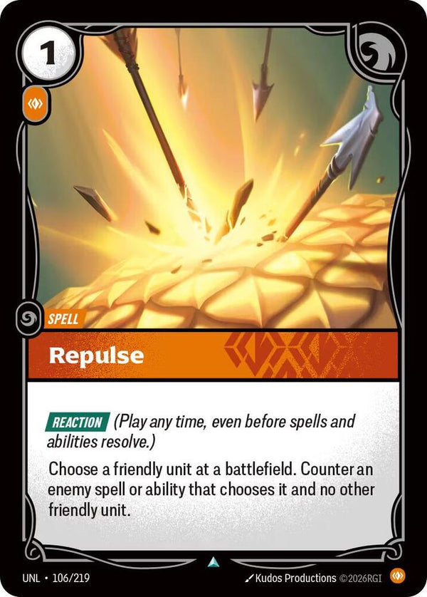 Repulse - Riftbound: League of Legends TCG