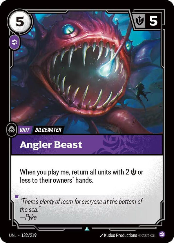 Angler Beast - Riftbound: League of Legends TCG