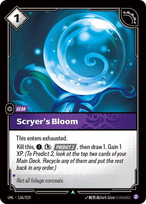Scryer's Bloom - Riftbound: League of Legends TCG