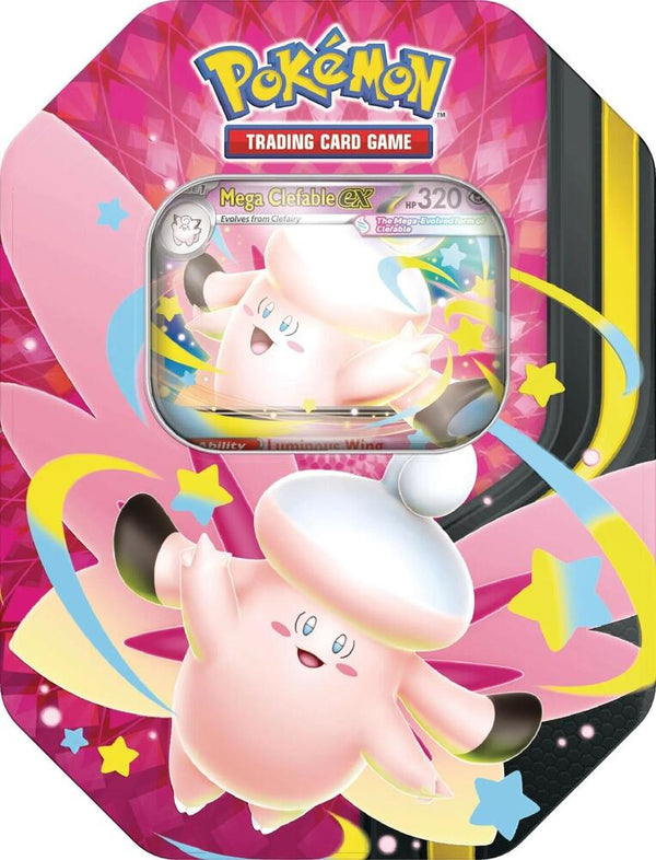 Mega Moonlit Tin [Mega Clefable ex] - Pokémon