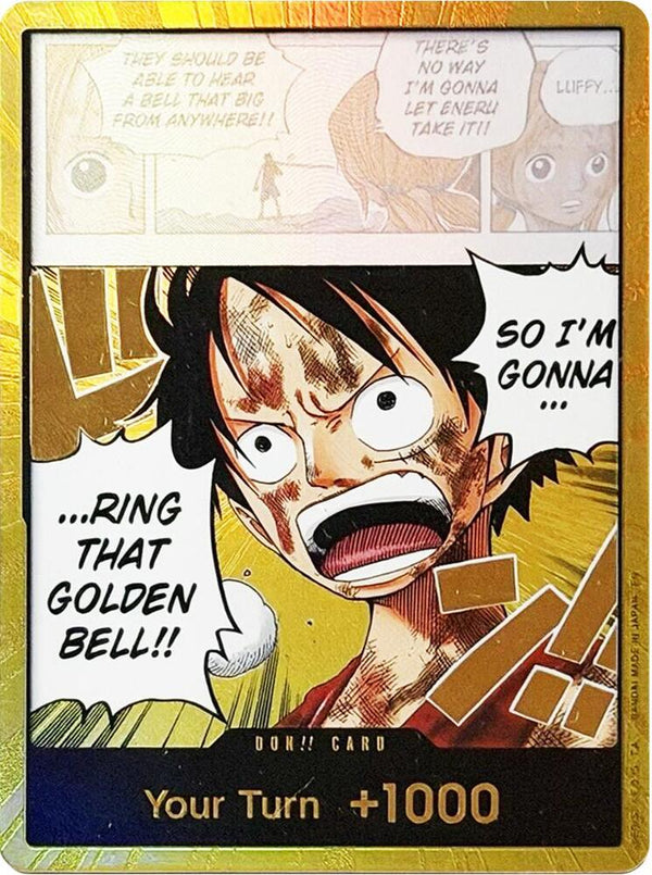 DON!! Card (Luffy) (Gold) - One Piece Card Game