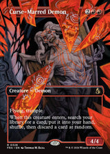Curse-Marred Demon (Borderless) (FRA 328) - Magic: The Gathering