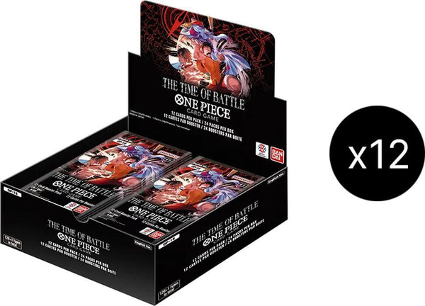 The Time of Battle Booster Box Case - One Piece Card Game