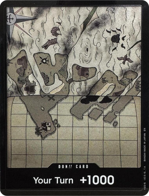 DON!! Card (Sky Island Map) (Double Pack Set Vol. 10) - One Piece Card Game