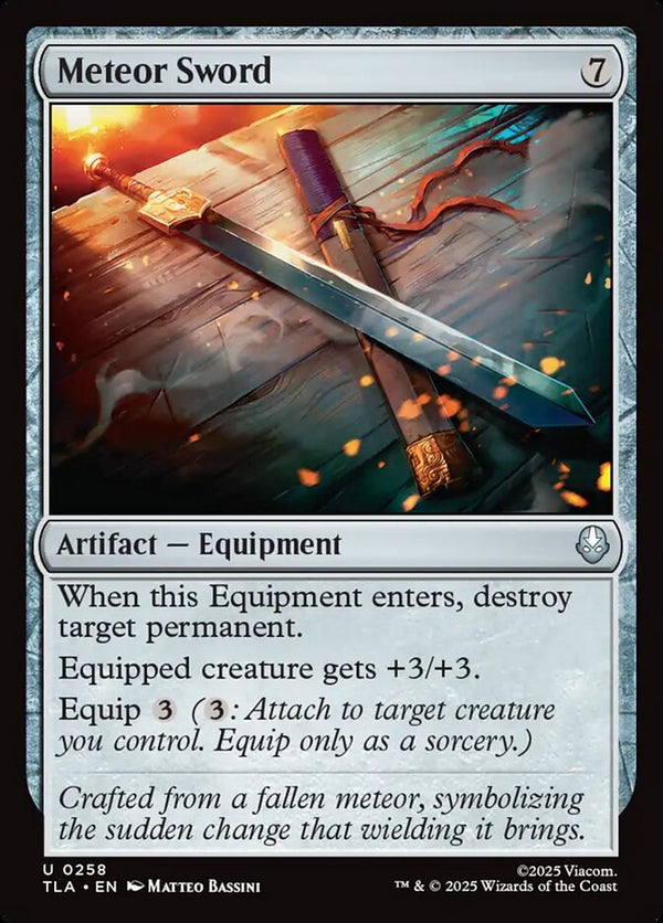 Meteor Sword - Magic: The Gathering