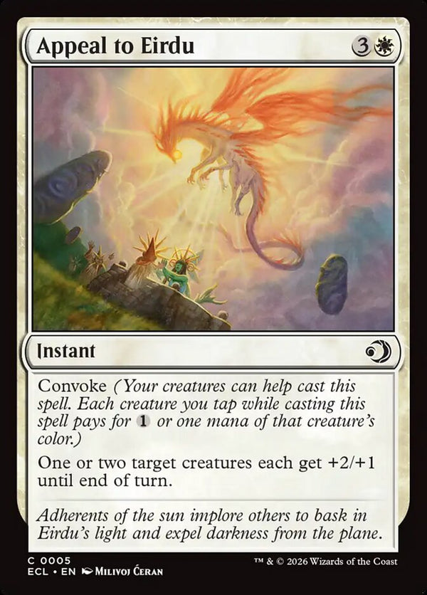 Appeal to Eirdu - Magic: The Gathering