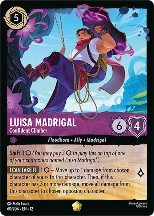 Luisa Madrigal - Confident Climber - Disney Lorcana