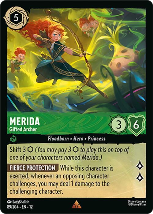 Merida - Gifted Archer - Disney Lorcana
