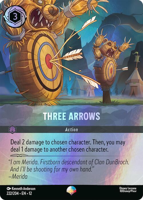 Three Arrows (Epic) - Disney Lorcana