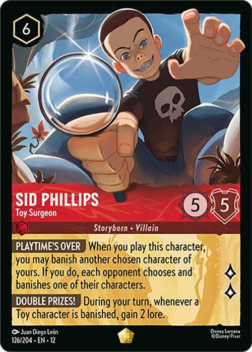 Sid Phillips - Toy Surgeon - Disney Lorcana