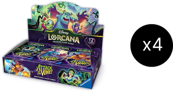 Disney Lorcana: Attack of the Vine! Booster Box Case - Disney Lorcana