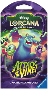 Disney Lorcana: Attack of the Vine! Sleeved Booster Pack - Disney Lorcana