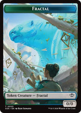 Fractal (0005) // Pest (0009) Double-Sided Token - Magic: The Gathering