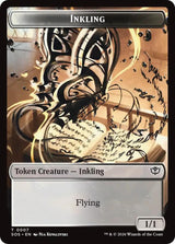 Inkling (0007) // Spirit (0011) Double-Sided Token - Magic: The Gathering