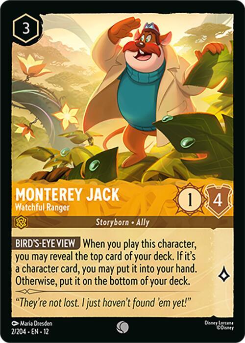 Monterey Jack - Watchful Ranger - Disney Lorcana
