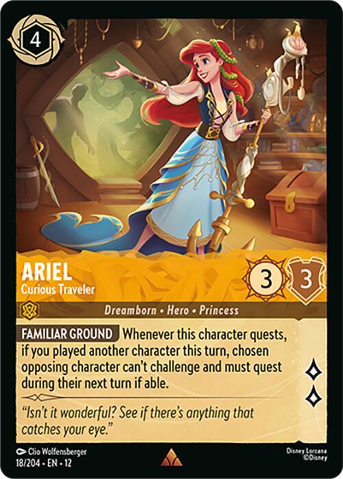 Ariel - Curious Traveler - Disney Lorcana